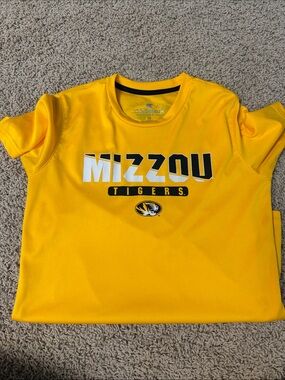 Colosseum Kids Yellow Mizzou Tigers Short-Sleeve Tee